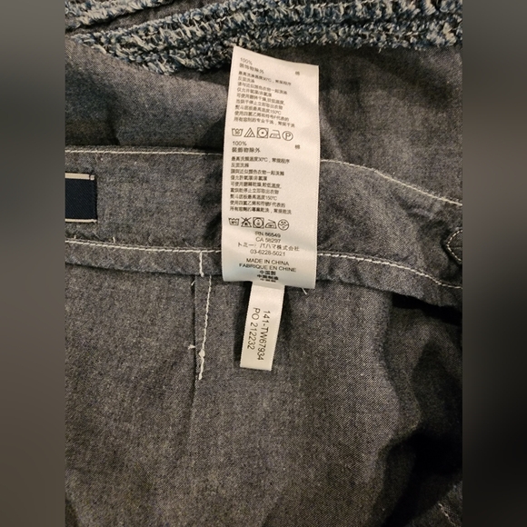 Tommy Bahama Denim Lightweight Skirt Sz 6 - Picture 5 of 6